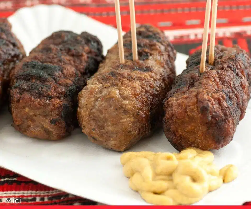 Mici (Romanian Grilled Sausages)