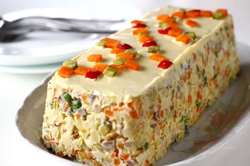 Salată de beuf (Beef Salad)